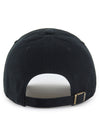NASCAR Clean Up No Loop Label Hat - Black - Back View