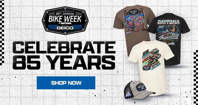 Bike Week at Daytona Celebrate 85 Years SHOP NOW