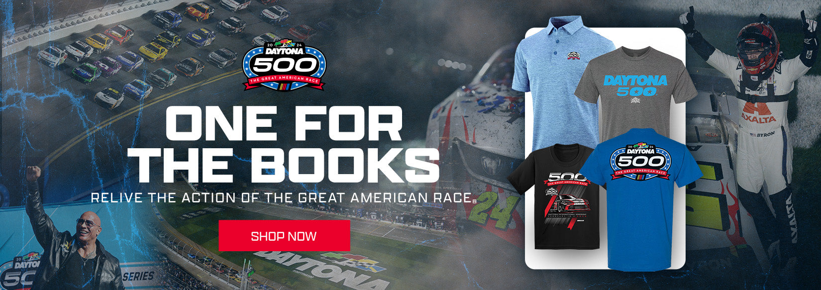 One for the Books - Relive the Action of the Great American Race - SHOP NOW