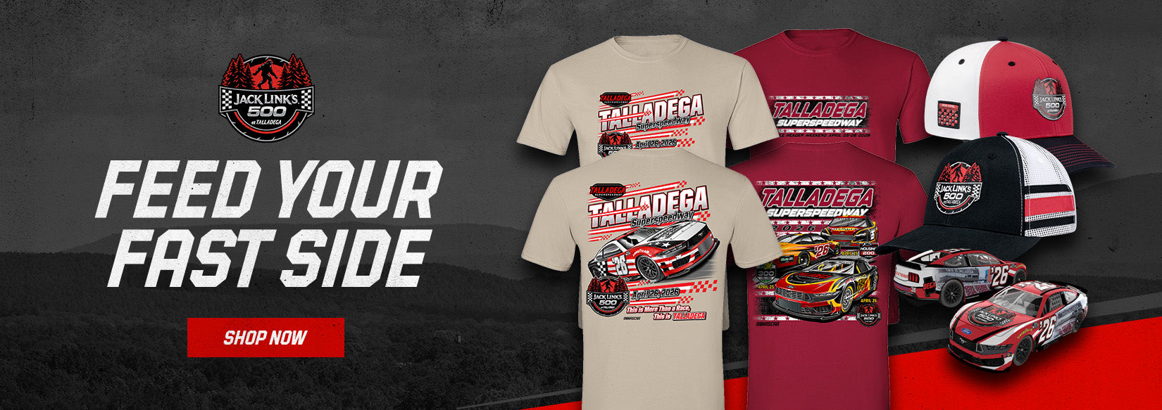 Jack Link's 500 Feed Your Fast Side SHOP NOW