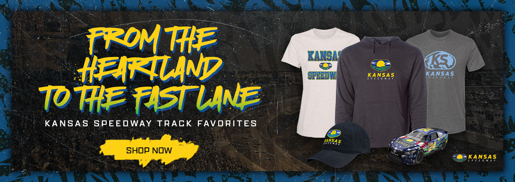 From the Heartland to the Fast Lane - Kansas Speedway Track Favorites - SHOP NOW