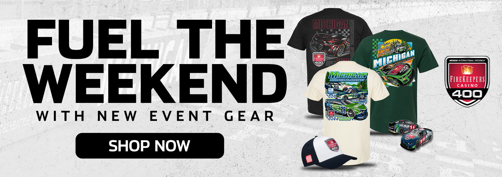 Fuel The Weekend With New Event Gear SHOP NOW