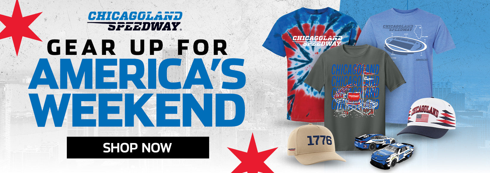 Gear Up For America's Weekend SHOP NOW