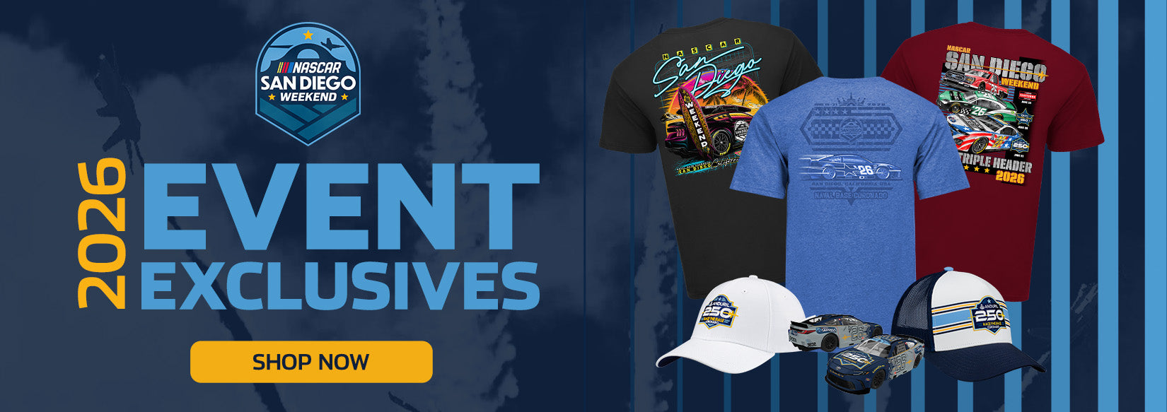 San Diego 2026 Event Exclusives SHOP NOW