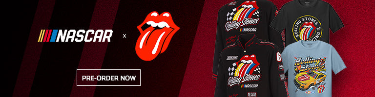 NASCAR X ROLLING STONES PRE-ORDER NOW