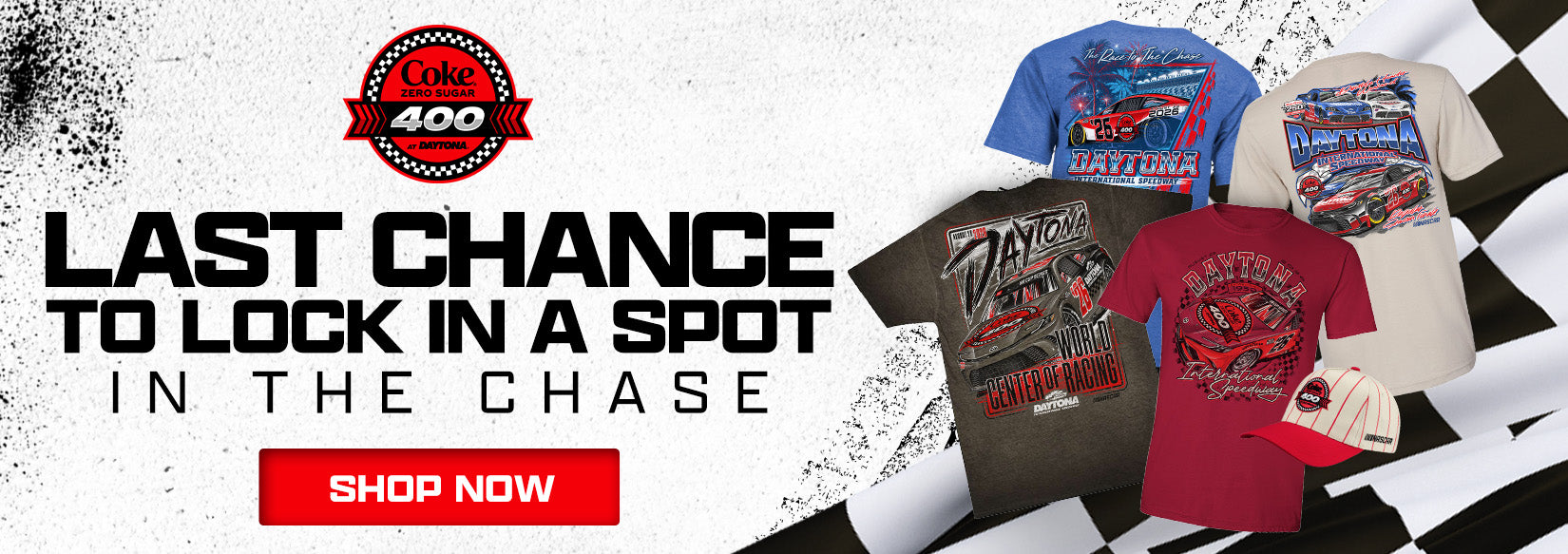 LAST CHANCE TO LOCK IN A SPOT IN THE CHASE | SHOP NOW