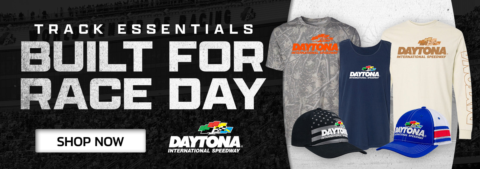 TRACK ESSENTIALS BUILT FOR RACE DAY | SHOP NOW