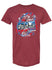 2026 Richmond Raceway Big Drama Tee In Red - Front View