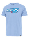 Richard Petty 75th Anniversary T-Shirt in Blue - Front View