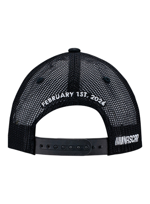 2026 Clash at Bowman Gray Stadium Striped Trucker Hat - Back View