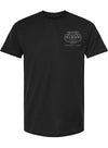2026 Bowman Gray Ghost Car T-Shirt in Black - Front View 