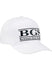Bowman Gray Stadium The Game Stripe Hat in White - Front Right View