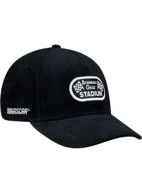 Bowman Gray Stadium Corduroy Hat - Angled Right Side View