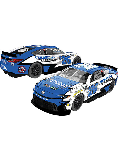 2026 Chicagoland Raceway Official Program 1:64 Diecast in Blue - Front View