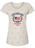 Ladies Chicagoland Americana Event Tee in White - Front View