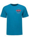 2023 Chicago Street Race Event T-Shirt in Blue - Front View