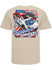 2026 Chicagoland Speedway Event T-Shirt in Tan - Back View
