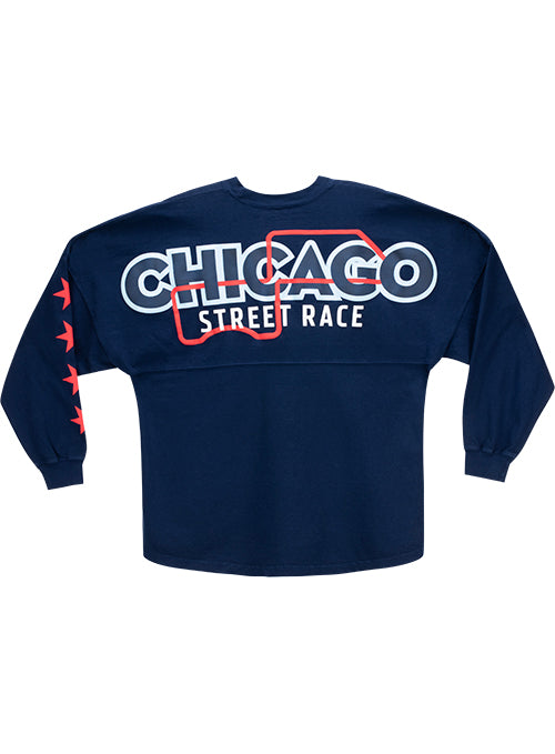 Ladies Chicago Street Race Spirit Jersey - Back View