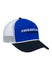 Chicagoland Speedway Rope Hat in blue - front right view