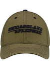Chicagoland Military Americana Hat in Green - Front view