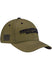Chicagoland Military Americana Hat in Green - Front Right View