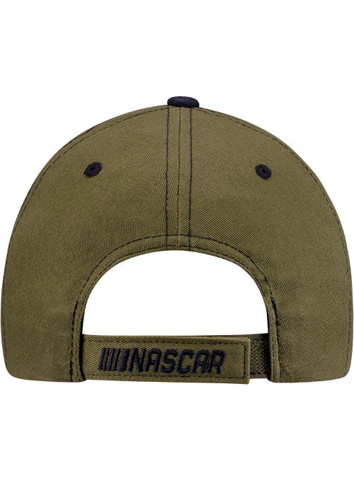 Chicagoland Military Americana Hat in Green - Back view