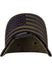 Chicagoland Military Americana Hat in Green - Underbrim View