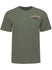 Chicagoland Speedway Americana T-Shirt in Green - Front View