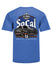 2024 Clash at the Coliseum SoCal T-Shirt in Blue - Back View