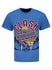 2024 Clash at the Colisuem Neon Sign T-Shirt in Blue - Front View