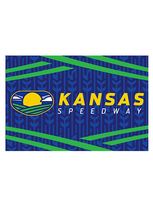 Kansas Speedway 3x5 2-Sided Flag - Front View