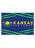 Kansas Speedway 3x5 2-Sided Flag - Front View