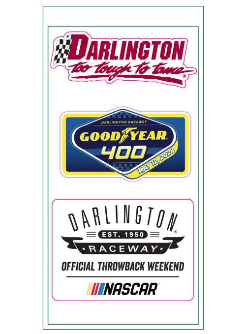 2024 Goodyear 400 3 Pack Decal