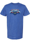 2026 Darlington Raceway Event T-Shirt in Blue - Front View