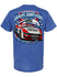 2026 Darlington Raceway Event T-Shirt in Blue - Back View