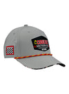 2026 Darlington Raceway Limited Edition Cookout Southern 500 Hat in Grey - Front Right View