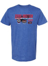 2025 Darlington Raceway Double Header T-Shirt - Front View