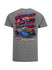 2023 Darlington Double Header T-Shirt in Grey - Back View