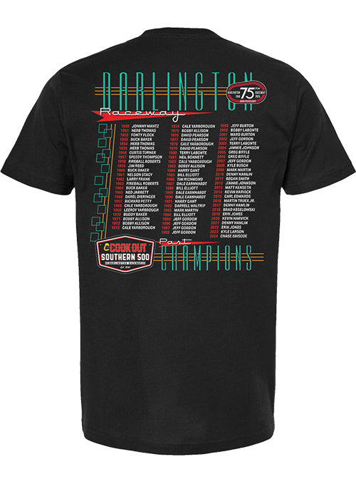 2025 Darlington Raceway Past Champions T-Shirt