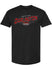 2026 Darlington Raceway Cook Out Southern 500 Ghost Car T-Shirt in Black - Front View