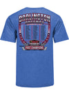 2026 Darlington Raceway Past Champions T-Shirt in Blue - Back View