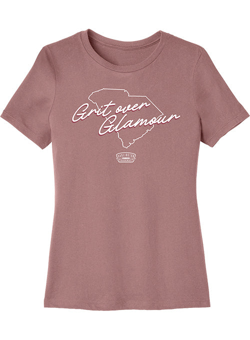 Ladies Darlington Raceway State Outline T-Shirt
