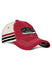 Darlington Retro Mesh Hat in Red and Grey - Angled right Side View