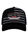 Darlington Tonal Americana Hat in Black and Grey - Front View