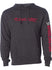 Darlington Raceway Too Tough To Tame Hoodie in black - front view