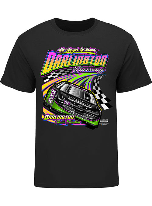 Throwback Darlington Fan Vote T-Shirt in Black - Front View