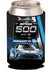 2026 Daytona 500 Ghost Car 12 Oz. Can Cooler In Black, Blue & Grey - Side View 1