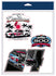 2024 Daytona 500 3-Pack Decal - Front View