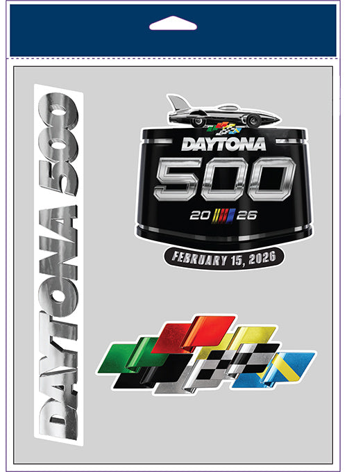 2026 Daytona 500 3-Pack Decals