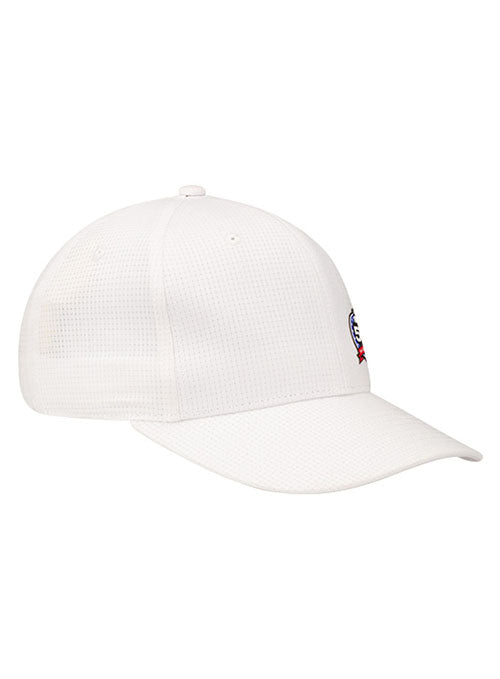 2024 Ladies Daytona 500 Performance Hat in White - Angled Right Side View
